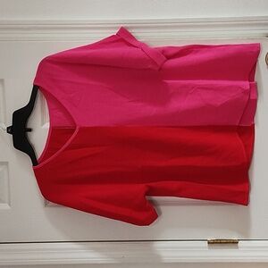Red/pink top LXL